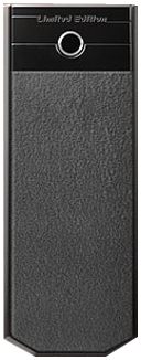   Gresso Grand Monaco Black Ceramic Gray Alcantara