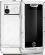   Versace Unique White lizard & diamonds